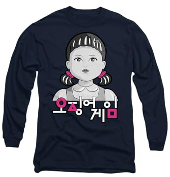 Squid Game Young-HEE Pop Art Unisex Long Sleeve T Shirt