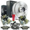 Bremsen/2X BREMSSATTEL + BREMSSCHEIBEN + BREMSBELÄGE + WARNKONTAKT VORNE BMW E46 Z4 E85 NB PARTS GERMANY 10040591