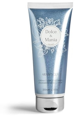 Dolce & Mania Arabesque Body Lotion Glitterata Crema Corpo 200ml | Idratante e luminosa, Profumazione Seducente