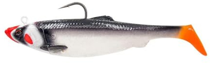 Savage Gear 4D Herring Big Shad, Kunstköder, 18 cm, 112 g, PVC, Jiggen und Schleppen, für Heilbutt und Dorsch