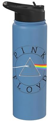 Official Pink Floyd Prism Black Stainless Steel Insulated Water Bottle