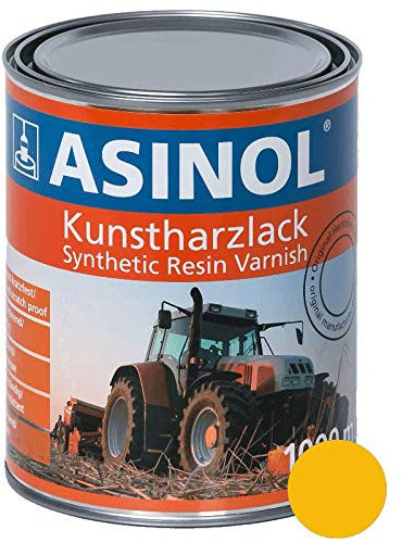 ASINOL Haulotte Signalgelb Kunstharzlack Maschinenlack 1 L