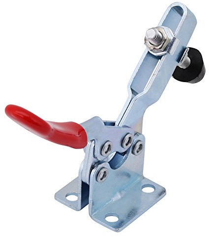 4PCS Toggle Clamp 201B Herramienta, Sargentos, tornillos y pinzas Mordazas acodadas Manual Manual Antideslizante de LiberacióN RáPida de SujecióN