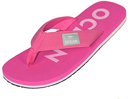 MADSea Ocean Ciabatte Infradito Flip Flops Donna Fucsia Rosa Pink, Dimensioni:38 EU, Colore:Fuchsia/Rosa