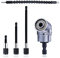 ArtisanShow 5PCS 60mm 105 Degree Angle Bit Extension Magnetic Attachment and Flexible Angle Extension Bit and 60mm-150mm 1/4 Hex Shank Drill Extension Bit Holder Repair DIY Tools Gift for Machinist
