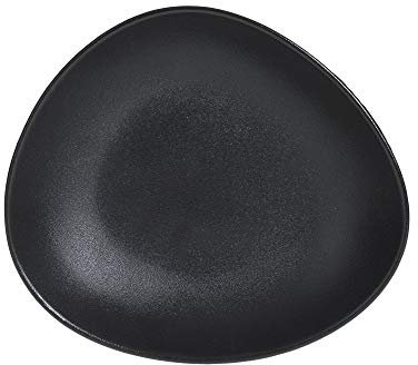 Piatto fondo in ghiaia nera 22 cm