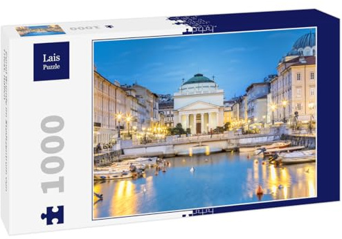 Lais Puzzle Canal Grande im Stadtzentrum von Triest, Italien 1000 Teile