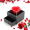 ASANMU Ewige Rose Geschenkbox Geschenke, Eternal Flower Geschenkbox Ringschachtel Rose Schmuckbox Ewige Blume Geburtstag, Freundin/Mama/Oma/Ehefrau