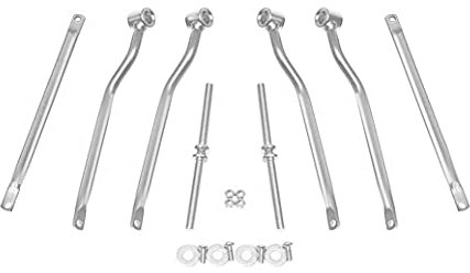 Telai supporto borse per Yamaha XV 535/250 Virago SU2 cromo