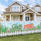 Hello Spring Banner Blumen Banner