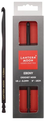 Lantern Moon Single Ended Crochet Hooks-Size J/6mm