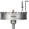 Mollom (127mm | 5'') Seghe a tazza in carburo pesante con 2 punte pilota, taglia acciaio inossidabile, acciaio dolce, ferro, rame, ottone, plastica