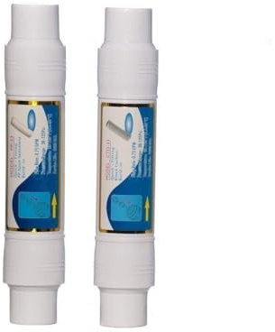 DC Solution | Filtri depuratore acqua Kit 2 filtri attacco rapido sedimenti e carboni attivi | Acqua potabile dal rubinetto di casa