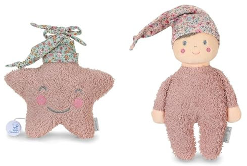 Sterntaler Spieluhr L Stern Puder rosa und Spielpuppe Mädchen Ida