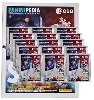 Panini PaniniPedia Space Sticker / 1x Sammelalbum + 15x Stickertüten