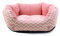 Record - Cuccia Prime Nanne per Cuccioli. Lettino imbottito per cani e gatti cuccioli morbido e accogliente. Cuscino per cani e gatti |S - 60 x 50 x 20 cm, Rosa