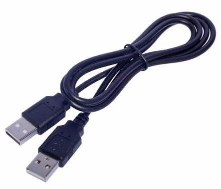 MOLKASIA Cavo di prolunga USB maschio a maschio per la ricarica del computer portatile base di raffreddamento auto 5V3A cavo di alimentazione 100 cm