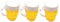 GRIRIW Simulation Bierglas Kuchen Dekoration Vatertagsdeko Kuchenaccessoires Für Papa Ehemann Freund Perfekte Tortendekoration Für Geburtstagsfeiern Und Anlässe