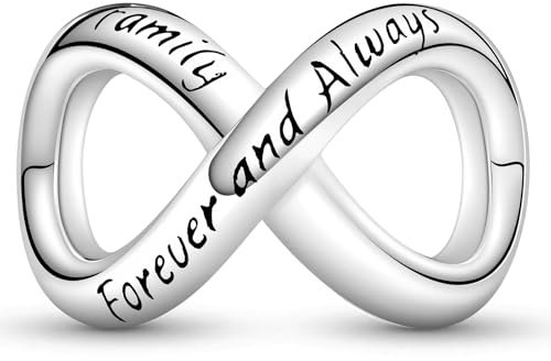 J.Fée 1 Stück Charm Anhänger für Damen in 925 Sterling Silber oder Gold, geeignet für Armbänder und Halsketten, stilvoller Schmuck als Geschenk für Frauen