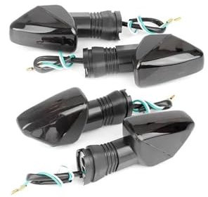 Luz Señal Giro Luz Intermitente para Motocicleta para para Ni&nja ZX-6R ZX-10R ZX-10RR 1000 650R Z750 Z1000 Lámpara Indicadora De Luz Delantera Y Trasera