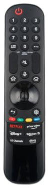azurano Mando a Distancia Universal Magic Remote, AN-MR24GA, MR23GA, MR22GA, MR21GA, MR20GA Voice Mouse, OLED NanoCell QNED para LG