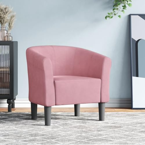 SKM Chaise Cabriolet Rose Velours,Meubles,Fauteuils et chaises,Fauteuils,Rose,11.3KG,356446