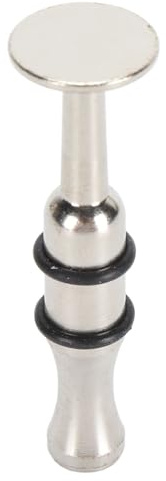 EMUKOEP Ansatztrainer, Mundkrafttrainer, Muskelaufbaugerät mit Premium-Metall und Abnehmbaren Gummiringen für Trompete, Posaune, Waldhorn, Klarinette, Saxophon