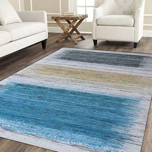 Blackamoor Rugs Gabbeh Loribaft Orient Teppich, traditionelles indisches Design, handgeknüpftes indisches Design, Moderne Teppiche und Teppich, Natur, 140 x 200 cm
