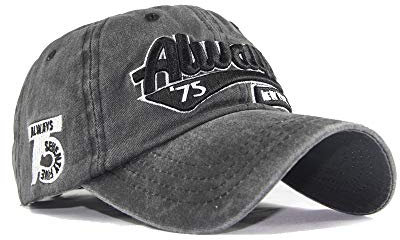 Yutdeng Retro Vintage Basecap New York Unisex Distressed Washed Baumwolle Kappe Outdoor Freizeit Hut Distressed Stickerei Cap Herren Baseballkappe Damen