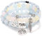 UEUC Baum des Lebens Yoga Heilstein Armbänder, mehrschichtige Lotus Chakra Stein Reiki Armband Sets, Angst Kristall Naturstein, für Frauen Stressabbau