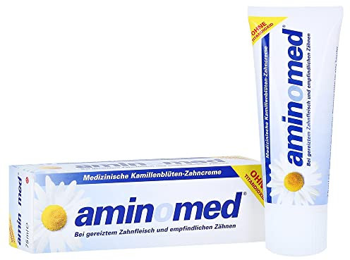 Aminomed Kamillenblüten Zahncreme ohne Titandioxid, 75 ml