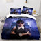 Enfunt-Home Bettwäsche Set 2 Teilig Addams Bettbezüge Mikrofaser 1 Bettbezug 135x200cm Mit Reißverschluss Und 1 Kissenbezug 80x80cm
