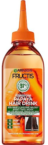 Garnier Fructis Hair Drink Papaya Sofort-Lamellar-Conditioner für Flüssigkeit