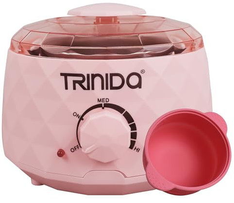 TRINIDa Wax Machine, with Easy-Clean Silicone Wax Pot, Uniquely Designed Professional Wax Heater, Salon Quality Home Hair Removal Wax Warmer