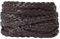 GORGECRAFT 5m x 7mm Flat Leather Cord Braided Leather String 2mm Thick Folded Imitation Leather Rope Thread for DIY Braiding Crafts Bracelet Anklets Choker Necklace Jewelry Making, Coconut Brown