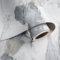 VaryPaper White Grey Marble Peel and Stick Wallpaper 40cmx200cm Matte Marble Sticky Back Plastic Marble Vinyl Wrap for Furniture Work Top Vinyl Cover for Kitchen Bathroom Adhesive Table Cover