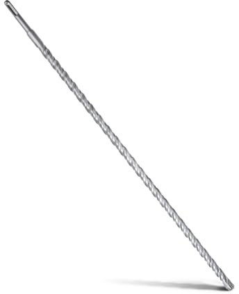 MOXPIFY Foret SDS Plus 18 x 600 mm - Foret à béton avec 4 tranchants en carbure et double hélice - Pour béton, pierre, pierre naturelle