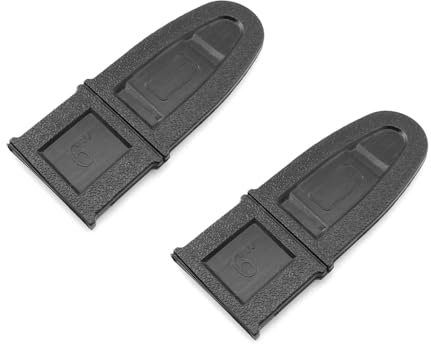 ZYAMY Kettensägenstangenschutz, Kunststoff, 15,2 cm, Kettensägenstangen, Kettenschutz, Messerabdeckung für Gartenzubehör, Gartenarbeit, Holzbearbeitung, Lagerung, Transport, Schwarz, 2 Stück