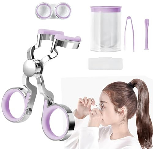 NEW Contact Lenses Wearing Aids - Contact Lens Applicator Tool, Scleral Lens Inserter, Travel Set, Easier Apply/Remove (Purple)
