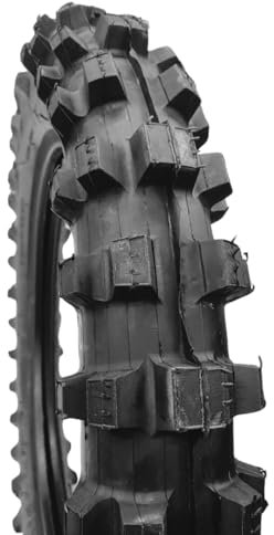 GOODTIRE - Neumático 4.00-18 64P trasero para moto Cross Enduro de goma reforzada con tacos