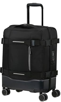 American Tourister Urban Track - Spinner L, Koffer, 79 cm, 106 L, Schwarz (Asphalt Black)