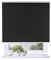 Rollmayer Verdunklungsrollo Thermorollo mit Bohren, Seitenzugrollo Thermo Rollo fur Fenster und Tur (Thermo-Schwarz,160x220 cm (BxH))