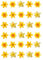 30 x Daffodils Edible Rice Wafer Paper Cupcake Toppers Cake Decorations Flowers Daffodil heads Spring Easter Birthday Baby shower wedding