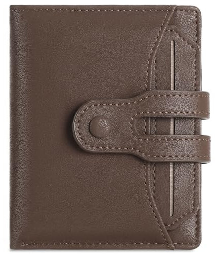 SENDEFN Portefeuille Homme Porte Monnaie Homme avec Blocage RFID Porte Feuille pour Homme avec 13 Porte Carte Crédit Poche à Monnaie Portefeuille Homme Cuir
