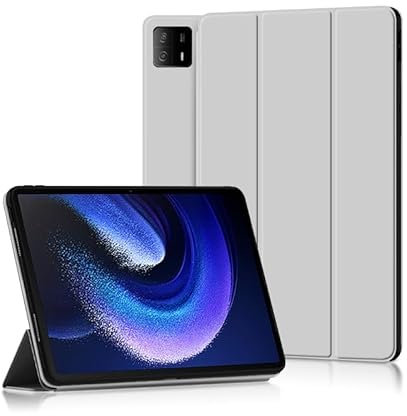Viajes con Tableta Funda Compatible con Xiaomi Pad 6 MAX 14 con función de Apagado/Encendido automático, función de Soporte Triple, Funda Protectora de TPU Suave y Delgada Compatible con Xiaomi Pad 6