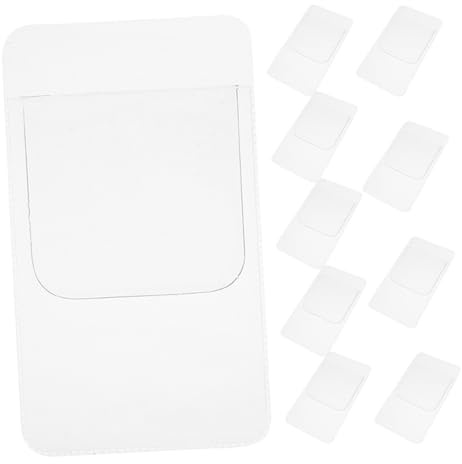DIYEAH Protezioni Tascabili Decorazioni Scuola 10 Pezzi in Pvc Soluzione Versatile per Camici da Infermiere per Forniture per Ufficio Ospedaliero e Riunioni di Lavoro