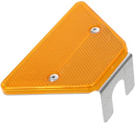 TOPPERFUN Délinéateur Solaire Pour Allée Marqueurs Pour Allée De Propriété Réflecteurs Double Face Marqueurs Réfléchissants Pour Allée Marqueurs De Trottoir Sécurité Plastique