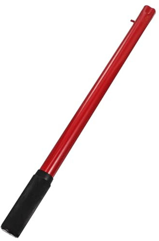 Alipis Ersatz Für Buchsengriff Austausch des Wagenhebers Wagenheberstange Tonne Für Jack Griff des Wagenhebers Hebelstange Für Rangierwagenheber Handhaben Hydraulische Buchsen Rot Stahl