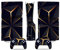 Antigraffio Per PS5 Pro Skin Disc Edition & Per PS5 Pro Skin Digital Edition Console Controller Vinyl Cover Skins Wraps Scratch Resistant Compatible 44429 Senza Schiuma(Digital Edition)