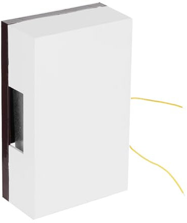 Tyenaza Wired DoorBell, Manual Ding Dong Bell für Home Hotel Access Control System (15 x 9,5 x 4,5 cm)